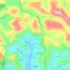 Mapa topográfico Vale dos Bandeirantes, altitude, relevo