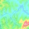 Mapa topográfico Solimões, altitude, relevo