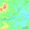 Mapa topográfico Ivy, altitude, relevo