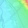 Mapa topográfico Épercieux-Saint-Paul, altitude, relevo