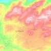 Mapa topográfico São Sebastião, altitude, relevo