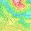 Mapa topográfico Éloise, altitude, relevo