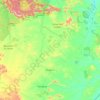 Mapa topográfico Xinguara, altitude, relevo
