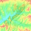 Mapa topográfico Ramalhal, altitude, relevo