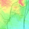Mapa topográfico Parla, altitude, relevo