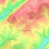 Mapa topográfico Sains-lès-Fressin, altitude, relevo