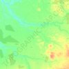 Mapa topográfico Espraiado, altitude, relevo