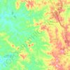 Mapa topográfico Andiroba, altitude, relevo