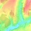 Mapa topográfico Erquery, altitude, relevo