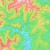 Mapa topográfico Varallo, altitude, relevo