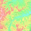 Mapa topográfico Esperantinópolis, altitude, relevo