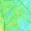 Mapa topográfico Waziers, altitude, relevo