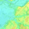 Mapa topográfico Verdun-Ciel, altitude, relevo