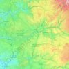 Mapa topográfico Limargue, altitude, relevo