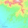 Mapa topográfico Ascope, altitude, relevo