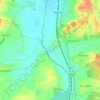 Mapa topográfico Rio da Serra, altitude, relevo