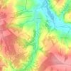 Mapa topográfico Уразла, altitude, relevo