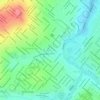 Mapa topográfico Praça Eurípedes Barsanulfo, altitude, relevo