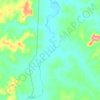 Mapa topográfico Rio Mearim, altitude, relevo