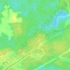 Mapa topográfico Большая Исня, altitude, relevo