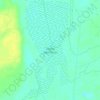Mapa topográfico Lagoa da Ilhota, altitude, relevo