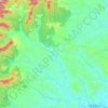 Mapa topográfico Rio Laranjeiras, altitude, relevo