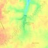 Mapa topográfico Lake Tullahoma, altitude, relevo