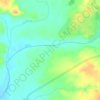 Mapa topográfico Riacho Fundo, altitude, relevo