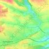 Mapa topográfico Mayerhof, altitude, relevo