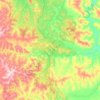 Mapa topográfico Иенгра, altitude, relevo