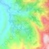 Mapa topográfico El Naranjal, altitude, relevo