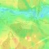 Mapa topográfico Кардо-Лента, altitude, relevo