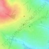 Mapa topográfico Bairro Indígena Bloco G, altitude, relevo