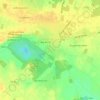 Mapa topográfico Le Parc, altitude, relevo