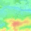 Mapa topográfico Буяны, altitude, relevo