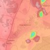 Mapa topográfico Еманжелинск, altitude, relevo