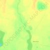 Mapa topográfico Riacho Jatobá dos Ferros, altitude, relevo