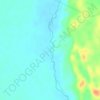 Mapa topográfico Mutamba, altitude, relevo