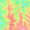 Mapa topográfico Rio Sarandi, altitude, relevo