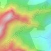 Mapa topográfico Serra da Graúna, altitude, relevo