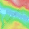 Mapa topográfico George, altitude, relevo