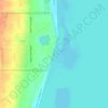 Mapa topográfico South Beach, altitude, relevo