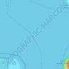 Mapa topográfico Ilha dos Cardos, altitude, relevo