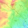 Mapa topográfico Sawaga River, altitude, relevo