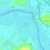 Mapa topográfico La Grande Voine, altitude, relevo