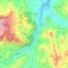 Mapa topográfico IT4030013 - SIC - Fiume Enza da La Mora a Compiano, altitude, relevo