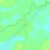 Mapa topográfico Hiroshima, altitude, relevo
