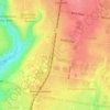 Mapa topográfico Kilmore Crescent Reserve, altitude, relevo