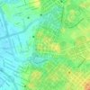 Mapa topográfico Praça Pereira Coutinho, altitude, relevo