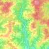 Mapa topográfico Пиксур, altitude, relevo